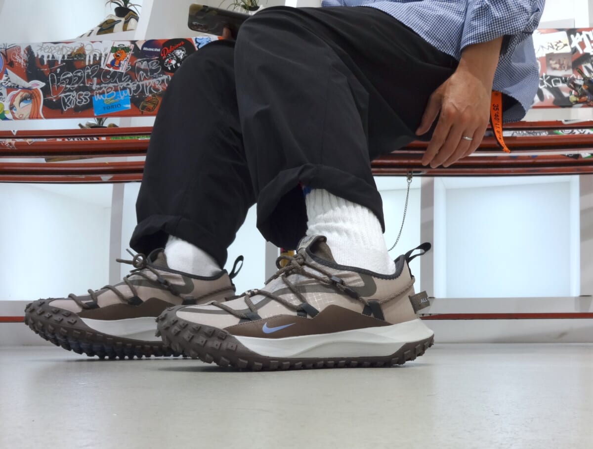 機能美あふれるデザインの「ナイキ ACG マウンテン フライ LOW SE」