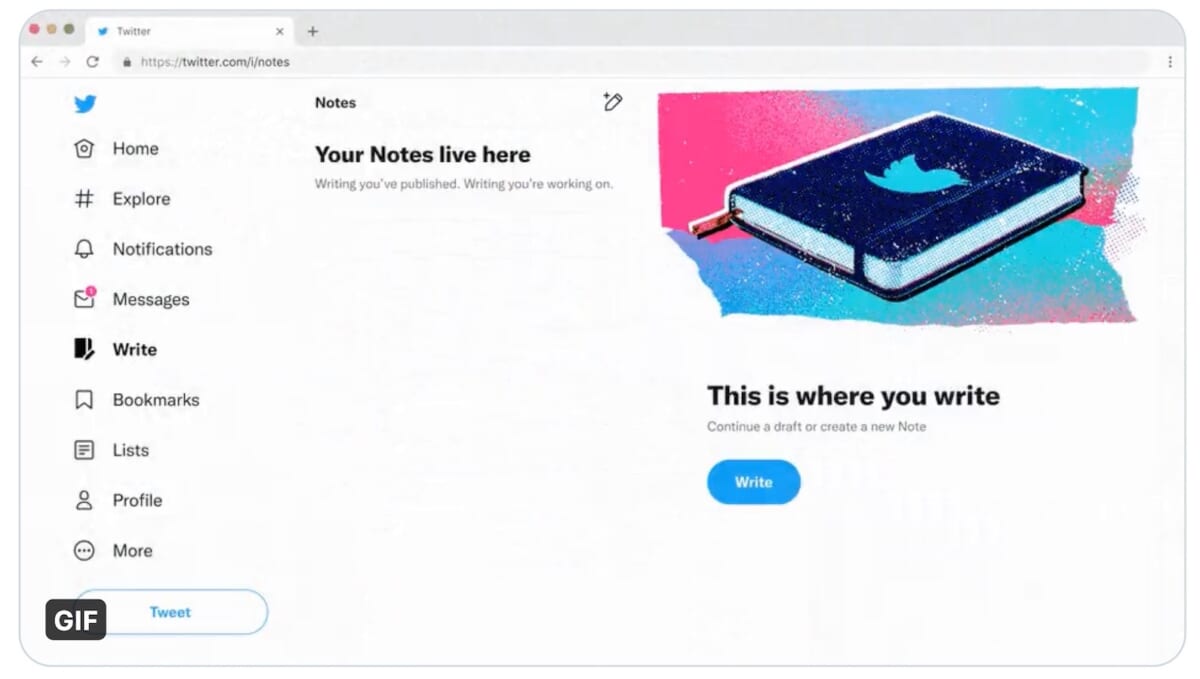 2500文字までつぶやける！ ツイッターが長文用新機能「Notes」をテスト中