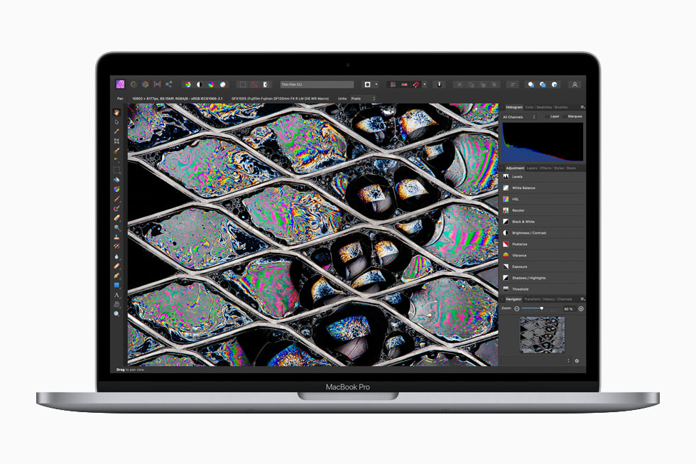 新型13インチMacBook Pro登場！ M2搭載で、インテルCPUモデルより最大3.4倍も高速