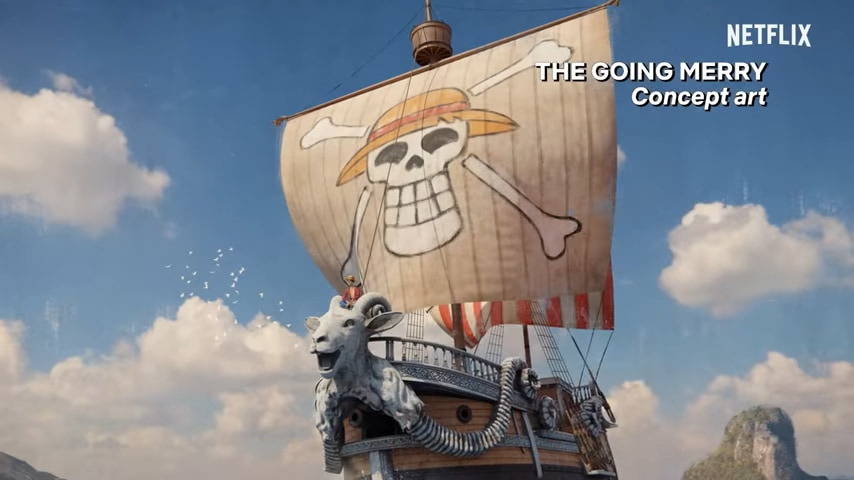 Netflix、実写版『ONE PIECE』のセットを初公開。海上レストラン「バラティエ」をガチで建造…！