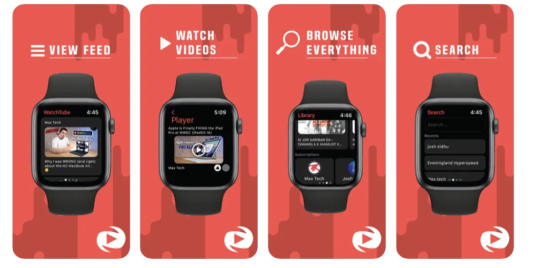 Apple WatchだけでYouTubeが見れる、待望のアプリ「WatchTube」が登場！