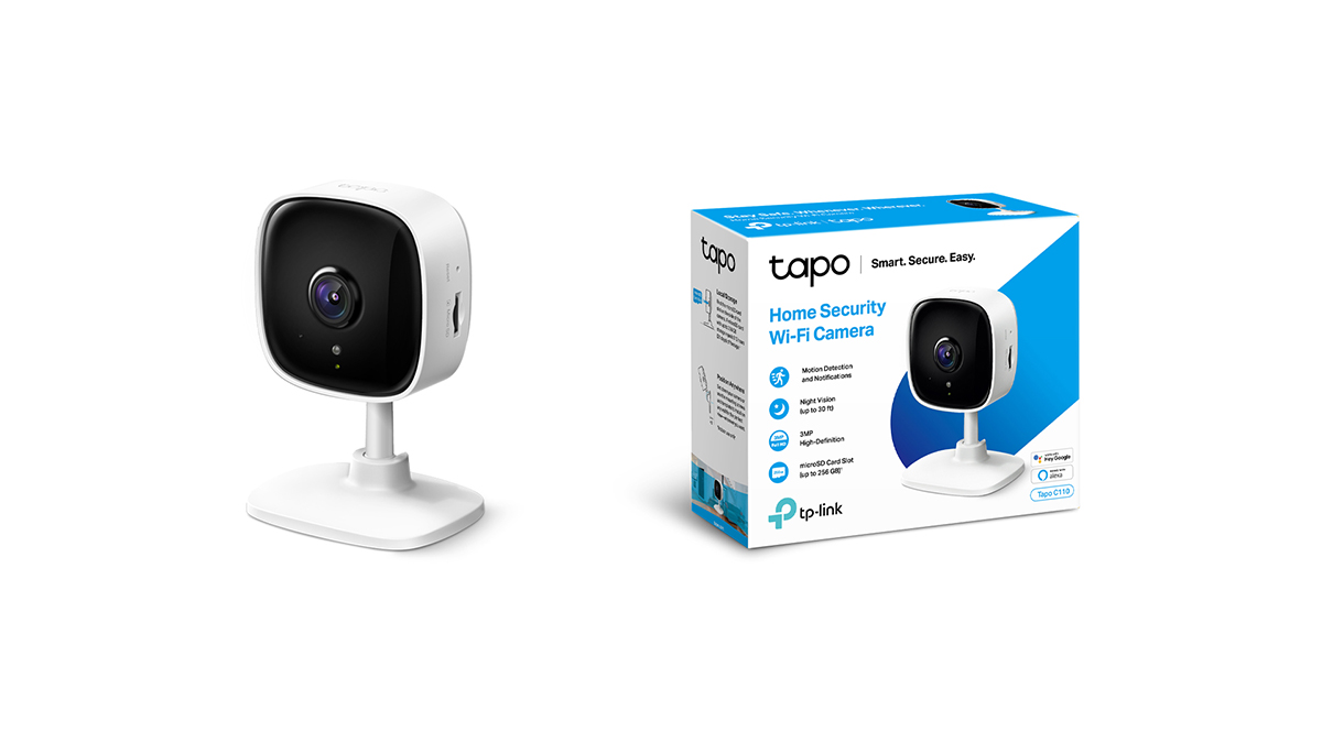 3880円のお手頃価格！ 300万画素の映像を撮影可能なネットワークWi-Fiカメラ「Tapo C110」