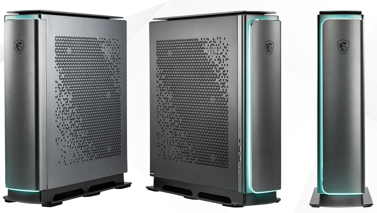 スリムでシックなデザインが美しい！ クリエイター向けデスクトップ「Creator P100X 11TD-1093JP」