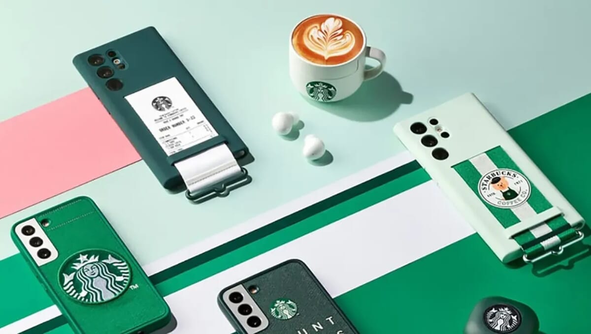 一杯いかが？ Galaxyスマホとイヤホンのスタバコラボケースが海外で実現