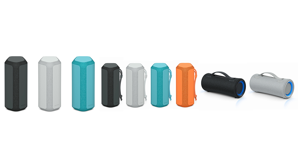 この夏、海にも山にも連れて行きたいワイヤレスポータブルスピーカー！ ソニーから3機種同時発売
