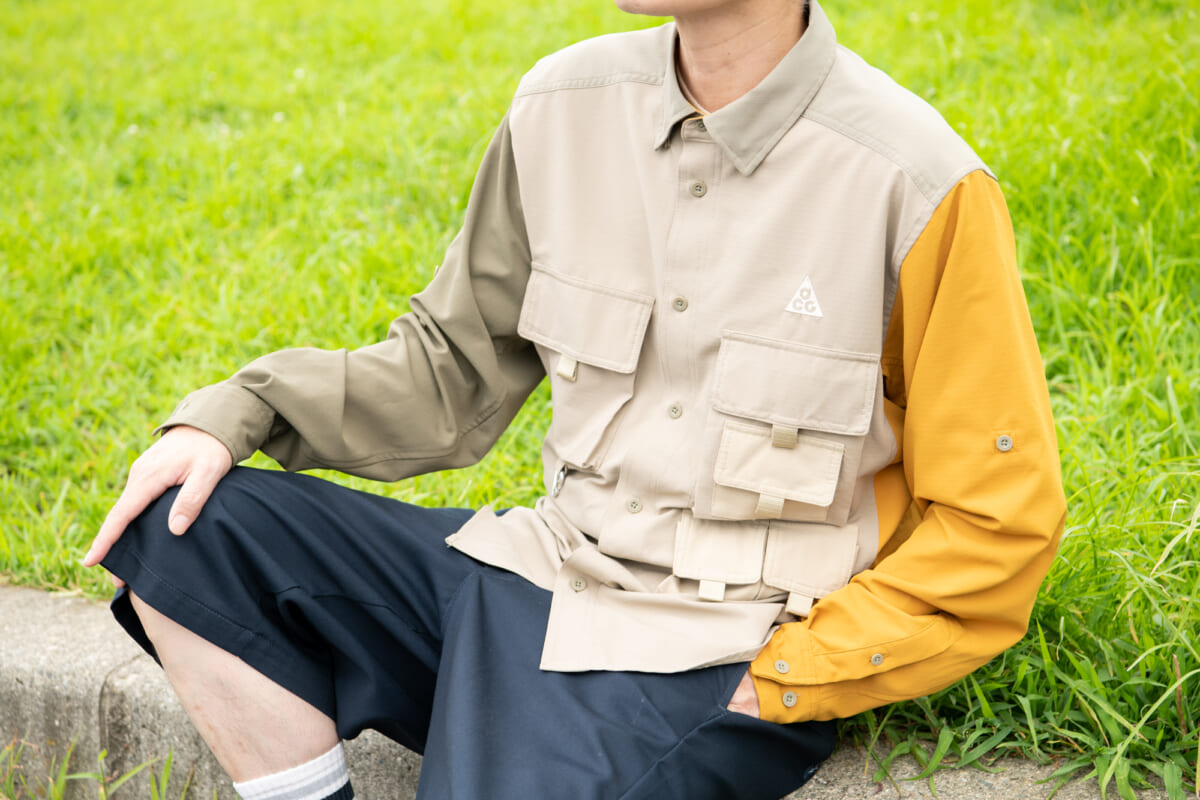 秋の行楽シーズンにピッタリな「ナイキ ACG」の高機能シャツをお試しです！