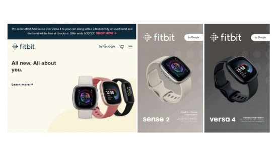 Googleへの統合をもっとアピール？「Fitbit by Google」という新たなブランディングが開始
