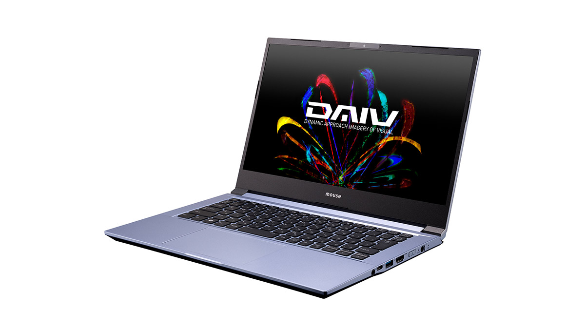 クリエイター向けノートPC「DAIV 4N」シリーズがリニューアル！ 最新の第12世代CPU＆GeForce GTX 1650採用