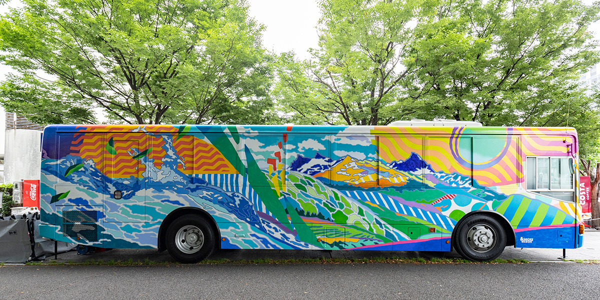 自然をイメージした“旅する喫煙所”が関西に！ 期間限定「＆SMOKE WAGON」8月7日から関西エリアで運営スタート