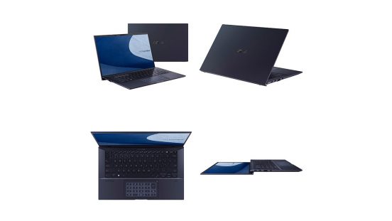約880gの超軽量！ 14型ノートPC「ASUS ExpertBook B9 B9400CBA」発売