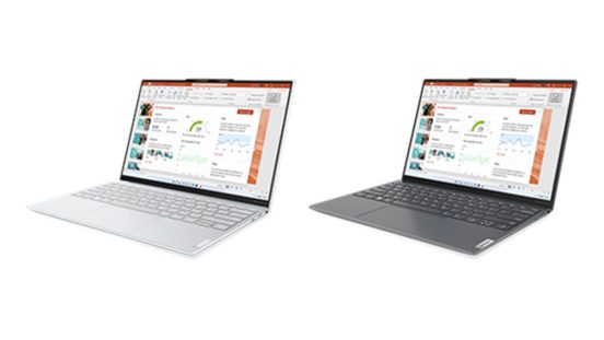 軽量薄型ながら耐久性も備えたウルトラスリム！ レノボ「Yoga Slim 770i Carbon」