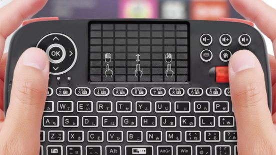 ポケットに入るコンパクトサイズ！ ワイヤレスキーボード「Twin Wireless Board」