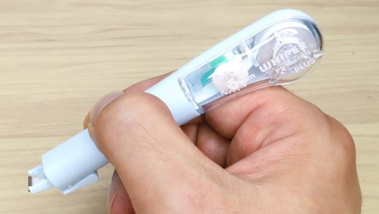 修正テープの最終回答では？ 真っ直ぐ引けてキレよくピタッと貼れるプラス「ホワイパーPL」を褒めてあげたい