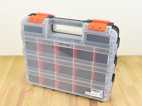 【モノタロウ】プロユースのパーツケースがイケてる！ 両面収納可能で何倍も便利