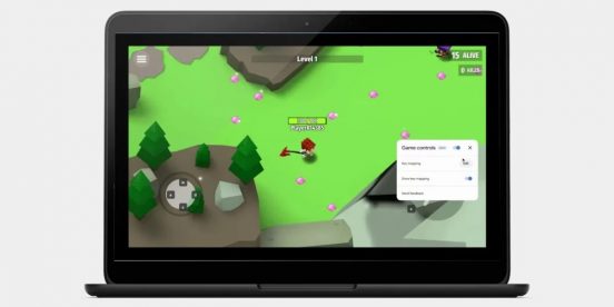 ChromeOS、Androidゲームをキーボード／マウスでプレイできます