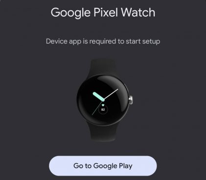 モールで「Fast Pair」の通知。「Pixel Watch」はもう小売店にある？