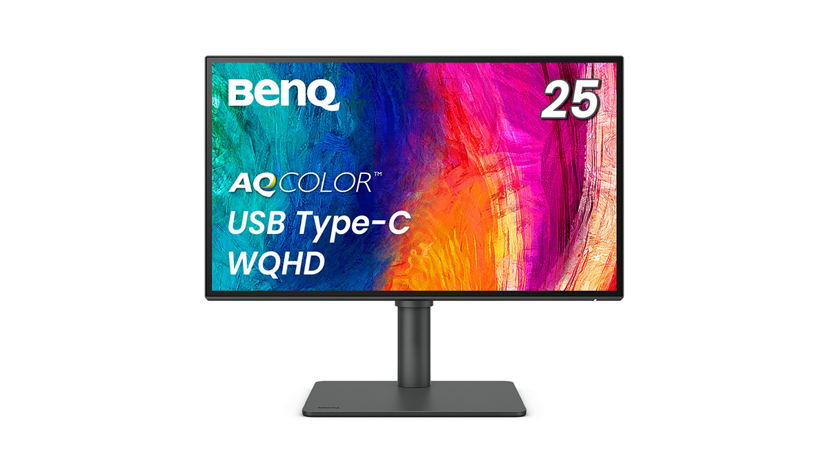 sRGB／Rec.709カバー率100％の色再現！ BenQ、クリエイティブ系デザイナー向けモニター「PD2506Q」を発売