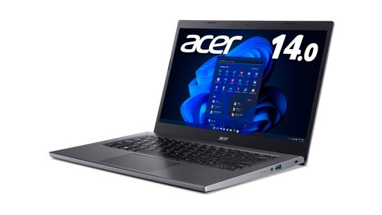 スチールグレイカラーでスタイリッシュなボディ！ エイサー、スタンダードノートPC「Aspire」シリーズ新モデル3機種を発売