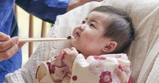 生後100日のお祝いに、やさしい無添加のお食い初め……お家で手づくりのお祝いができる「みてねのお食い初め」