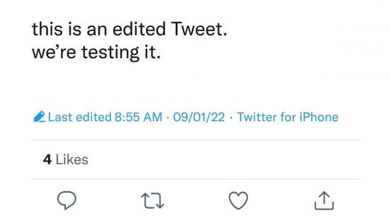 Twitterの編集機能がついにテスト提供へ！ ただし日本では……