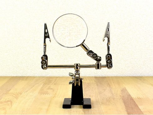 【モノタロウ】この無骨さが最高すぎる！ 拡大鏡の決定版！ プラモや模型作りなどの細かい趣味にバッチリ