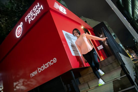 サウナ付きランニングステーションを体験。ニューバランスFresh Foam Presents「ととのうRunning Station」期間限定オープン
