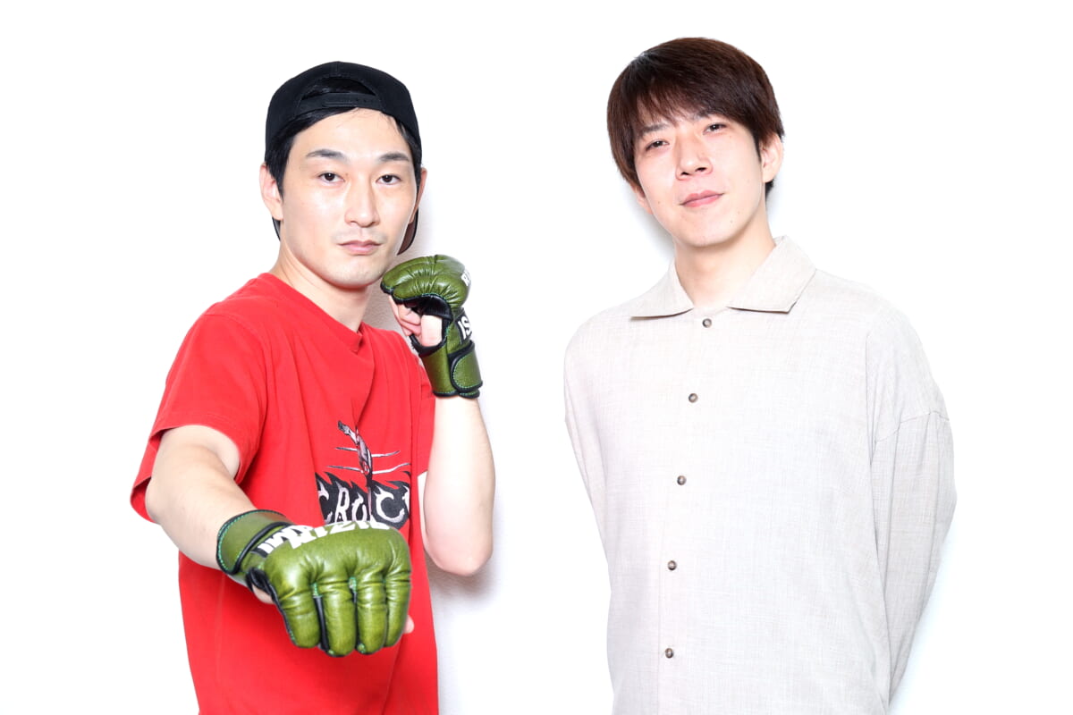 『おもしろ荘』優勝の格闘系コンビ・クロコップ。王者になって広めたい〝アラカク〟って何！？【キングオブコント2022特集】