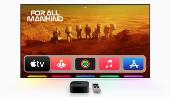 新型Apple TV 4KはHDR10+対応でより高画質。リモコンはUSB-C対応です