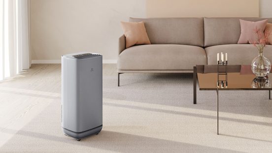 日本向けに開発した「花粉モード」搭載！ エレクトロラックスから加湿空気清浄機のスリムモデル「UltimateHome 500」登場