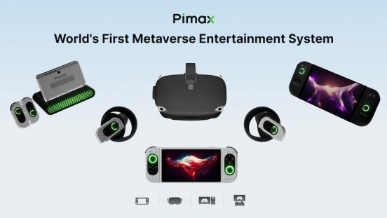 モバイルゲーム機とVRヘッドセットが合体？ 夢のマシン「Pimax Portal」発表