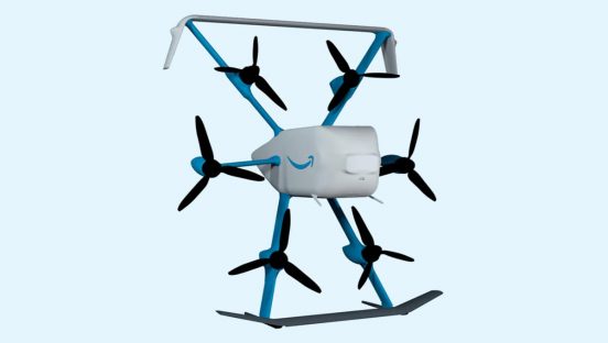 アマゾンの新型配達ドローン「MK30」は、小雨でもだいじょーぶ！