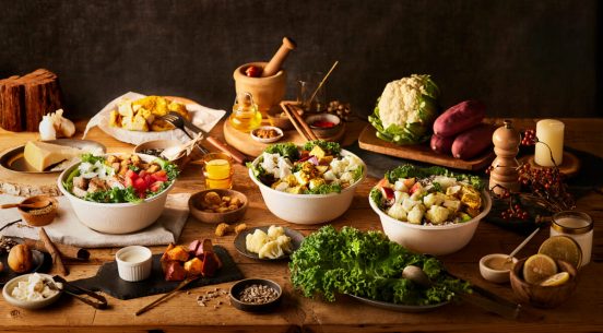冬にしか出会えないおいしさ！ 「CRISP SALAD WORKS」初の冬季限定シーズナルメニューが登場