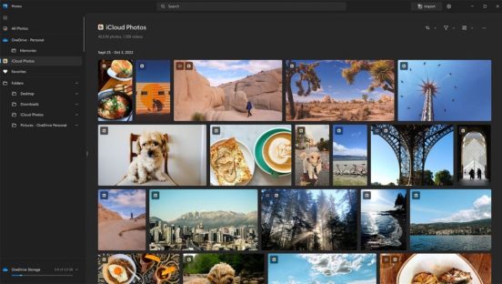 Windows 11の写真アプリでiCloud写真にアクセス可能に