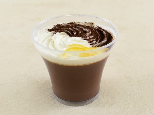 キャイ～ン・天野ひろゆきさんのアイデアが光る！ 柚子を添えた「ショコラプリン」の爽やかな香りに注目