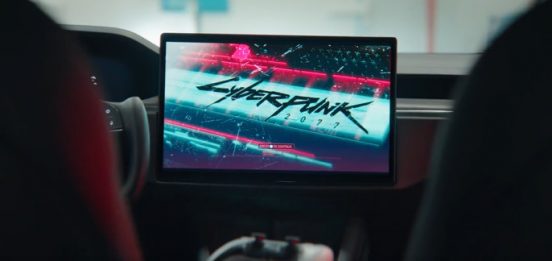 テスラがSteamとApple Musicに対応！ 車内で『Cyberpunk 2077』が遊べる