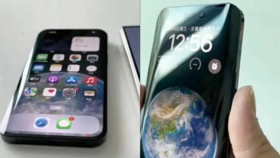 iPhone 14 Pro MaxをGalaxyスマホ風の湾曲ディスプレイに改造した猛者現る