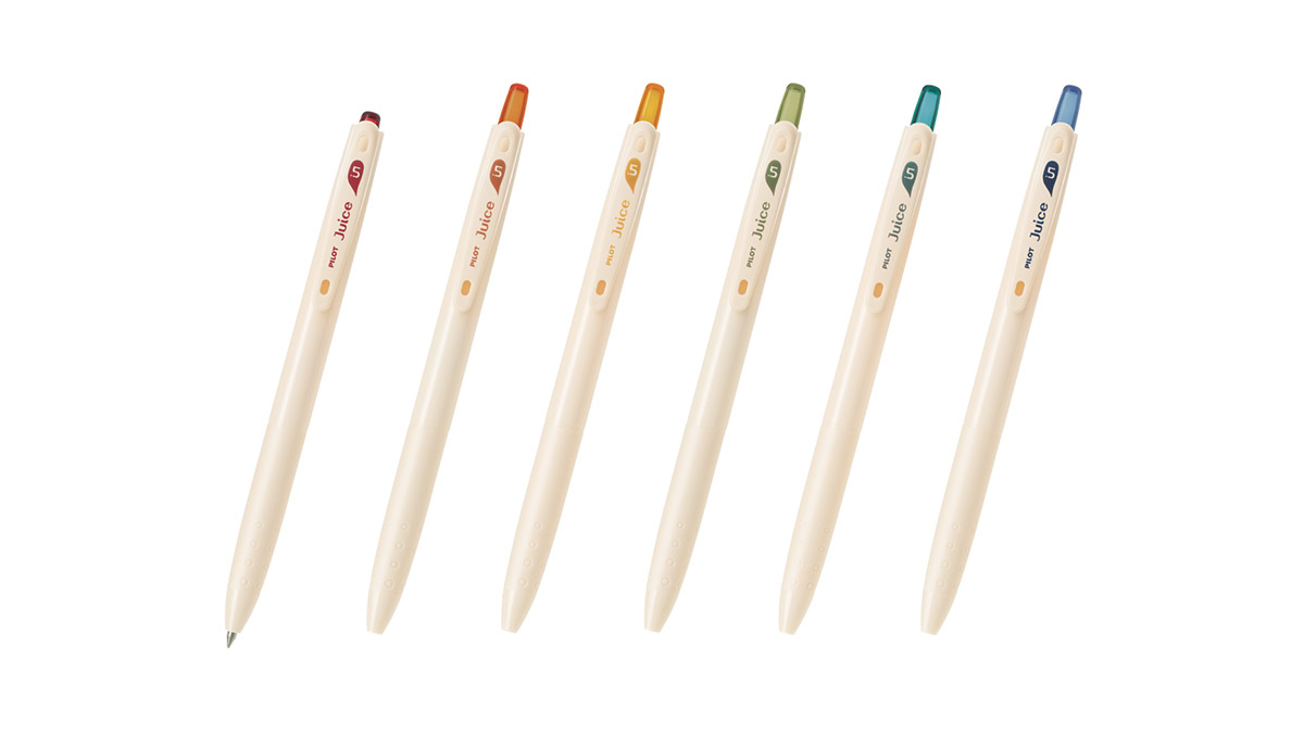 パイロット「ジュース」発売10周年！ 限定「クラシックカラー」第1弾は「ナチュラルスムージー」をイメージした6色