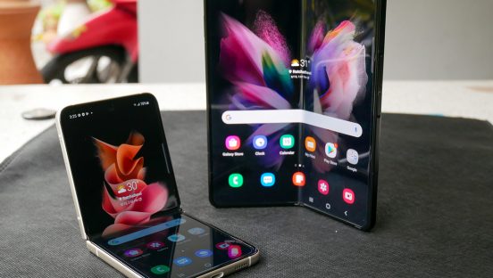 折りたたみのないiPhoneではウェーブできない！ またサムスンがアップルをからかうCMを公開