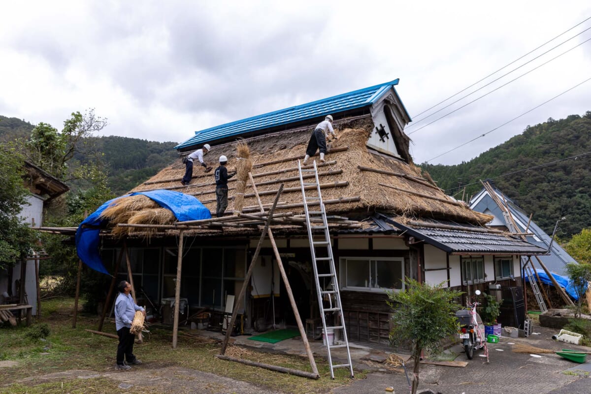 「背中を見て覚えるではなく、言葉で教える」茅葺き職人たちが見せる新しい師弟のカタチ【師弟百景 第3回】