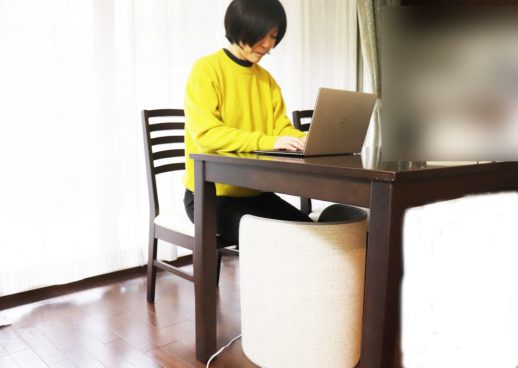 足元を温かく包む「巻くコタツ」で頭寒足熱を体験したら、仕事の作業効率が抜群にアップした！