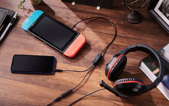 ゲーム音と通話音を同時に聴けるアナログミキサー付き！ 長時間プレイでも疲れにくいゲーミングヘッドセットを発売……エレコム