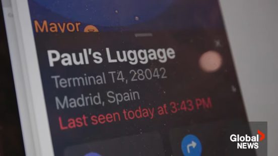 ロストバゲージに入れたAirTag、荷物が正反対の方向に送られていたことを明らかに