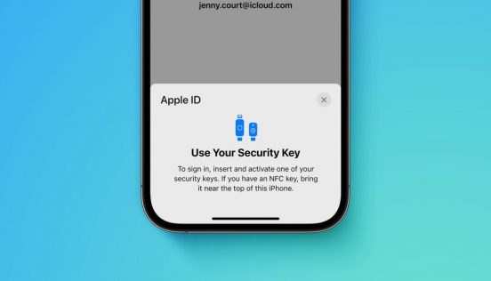 大切に保管を。アップルが「セキュリティキー」機能の詳細を公開