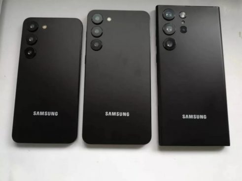 「Galaxy S23」シリーズのダミーモデルらしき画像が公開。背面のデザインが少し変更？