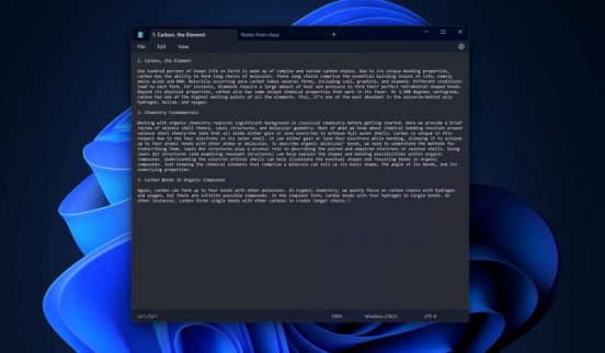 Windows 11のタブ機能つきメモ帳アプリ、正式にテスト開始！ 1つのウィンドウで複数の文書を管理できます
