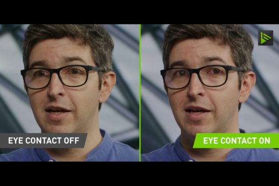 NVIDIA、リアルタイムにカメラ目線に修正するブロードキャストアプリを公開！