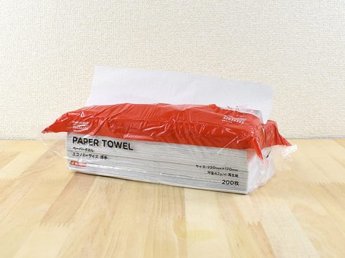 【モノタロウ】コスパ最高なのに厚手が嬉しい！ 家庭で活用したい衛生的な「ペーパータオル」は手拭き時や清掃時に便利