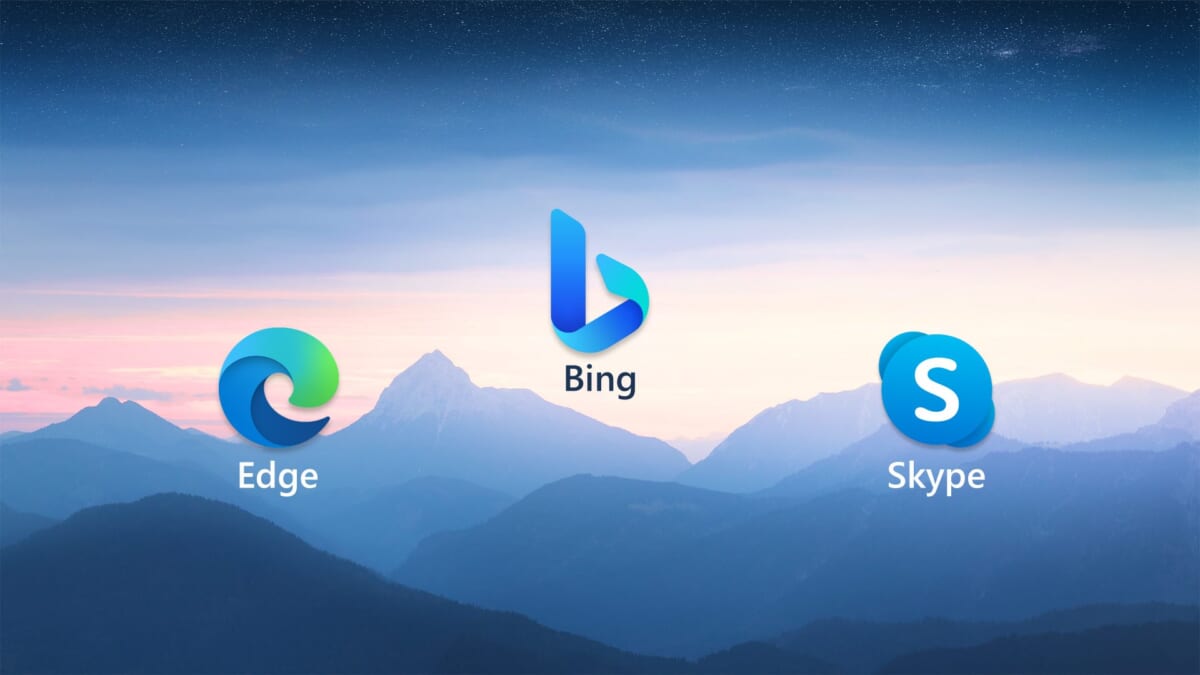 マイクロソフトのAIチャット搭載BingとEdgeがスマホでも利用可能に！ Skypeでも使えます