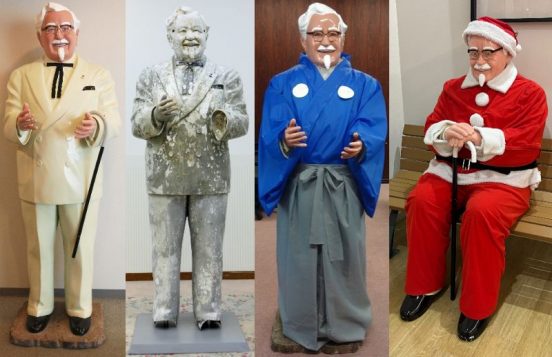 【KFC】ケンタッキーのシンボル、カーネル立像。その知られざる驚きのエピソード