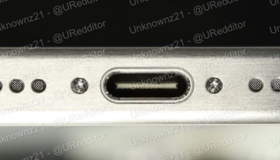マットなチタン仕上げ！ iPhone 15 ProのUSB-Cポート画像がリークか